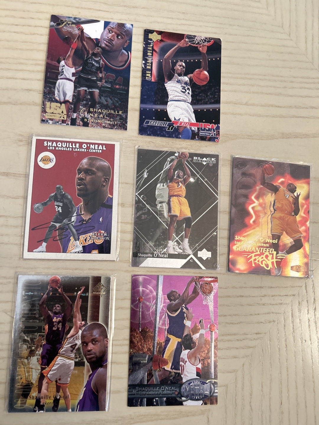 Shaquille O'Neal Basketball Card Lot