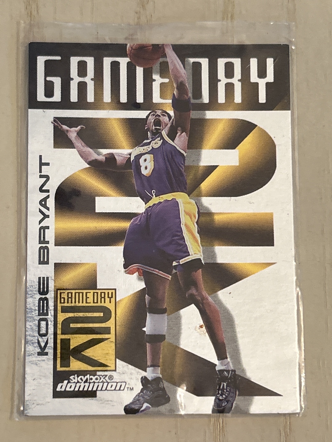 Kobe Bryant Game Day 2K Card