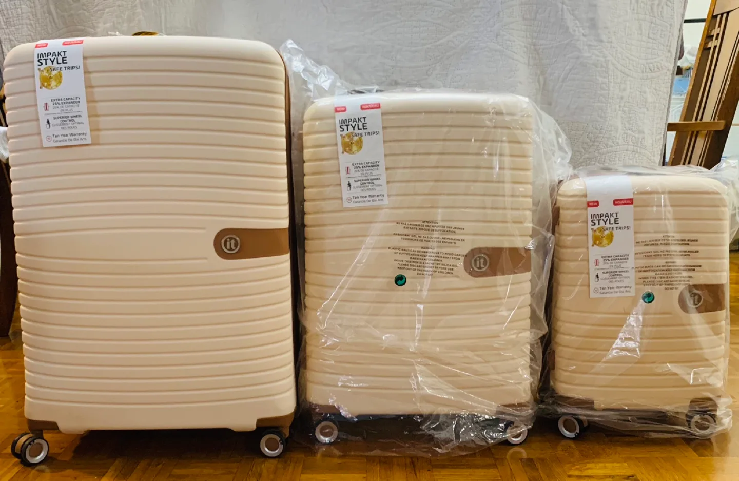 Set of 3 Impakt Style Hardshell Luggage thumbnail