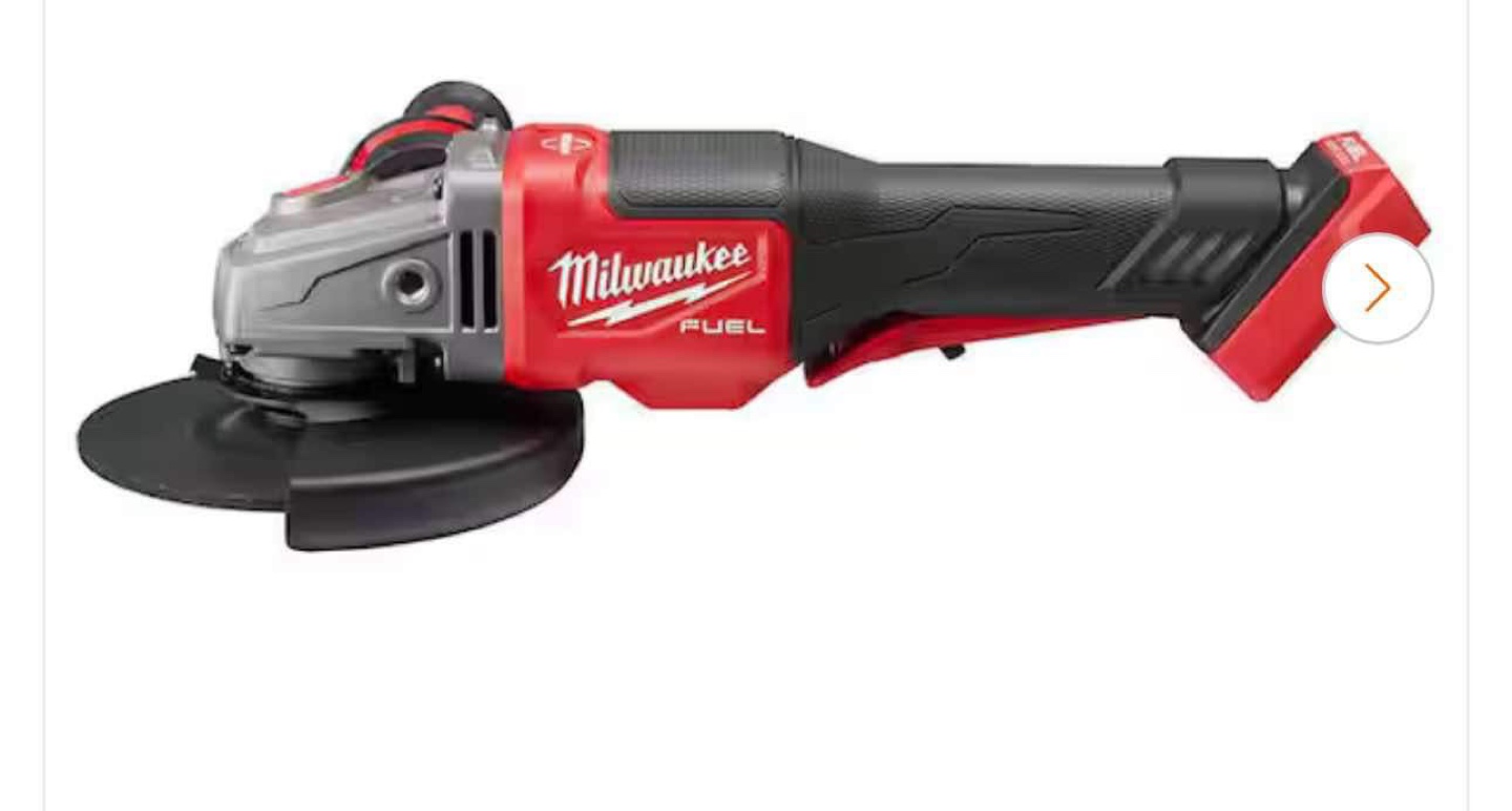 Milwaukee M18 FUEL 6 Inch Grinder