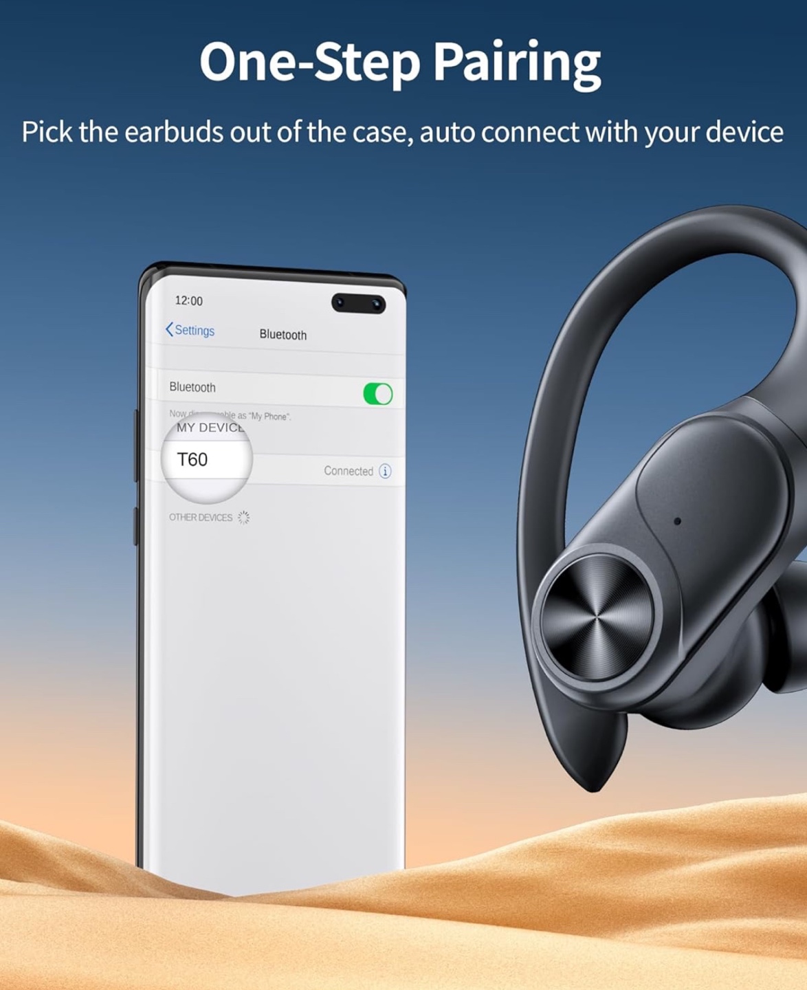 Wireless Bluetooth Earbuds with Charging Case - photo 4