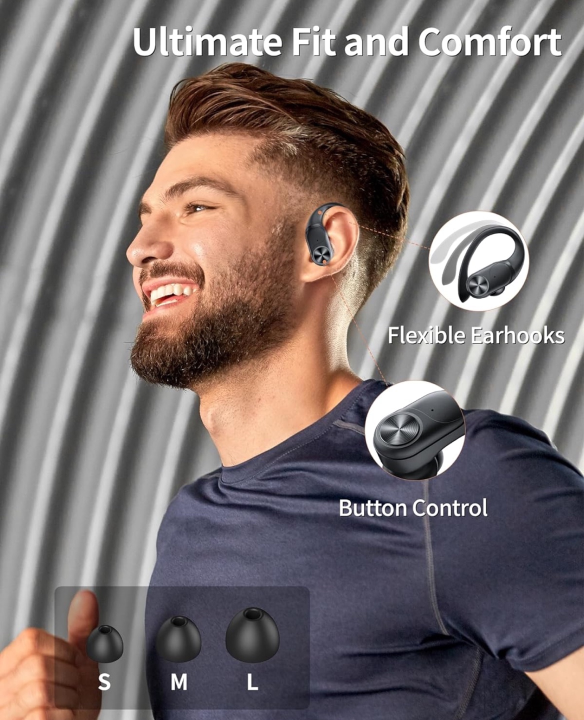 Wireless Bluetooth Earbuds with Charging Case - photo 5