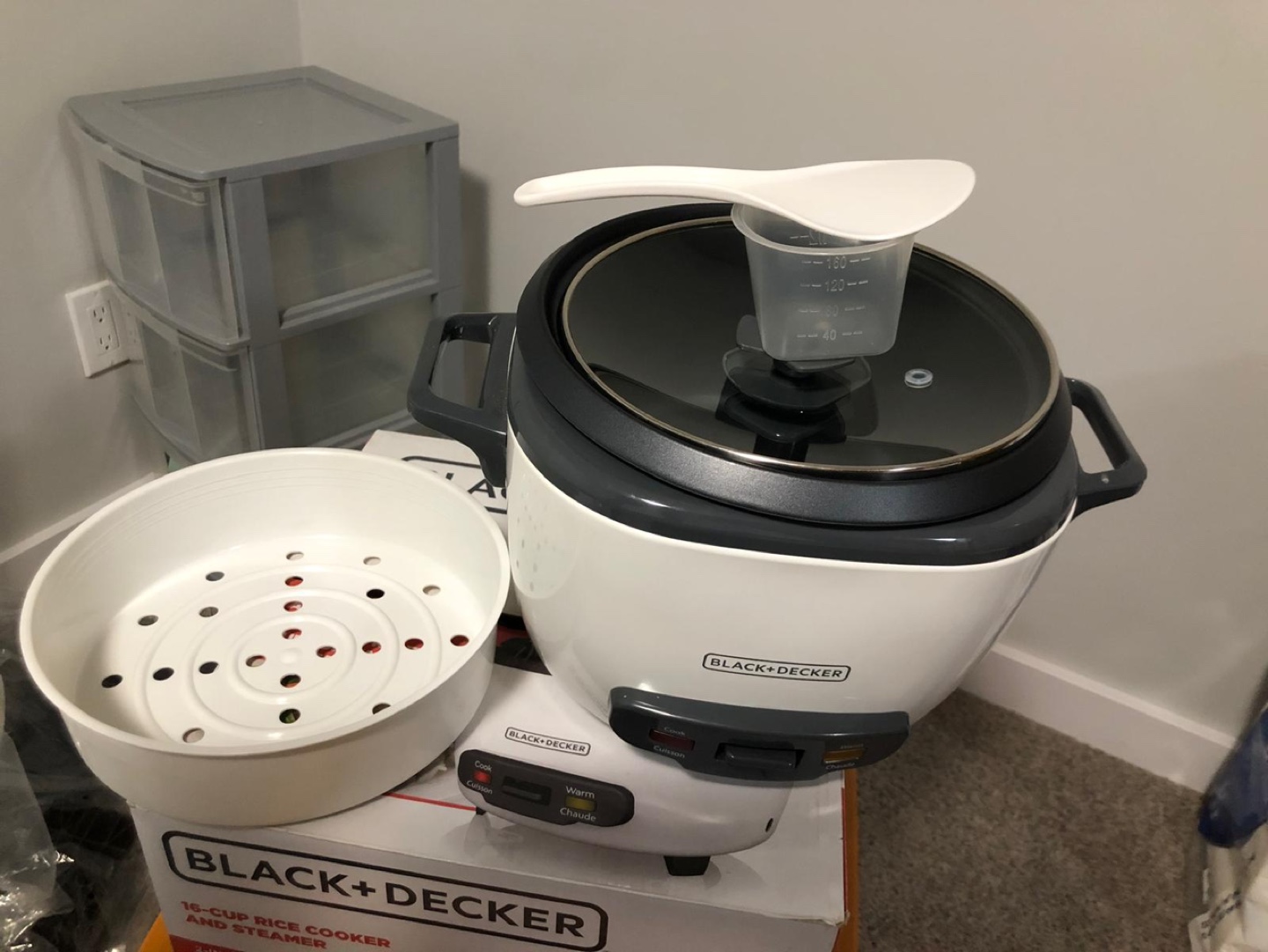 Black + Decker 16-Cup Rice Cooker and Steamer - photo 4