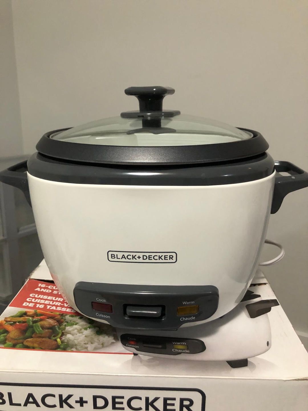 Black + Decker 16-Cup Rice Cooker and Steamer - photo 3