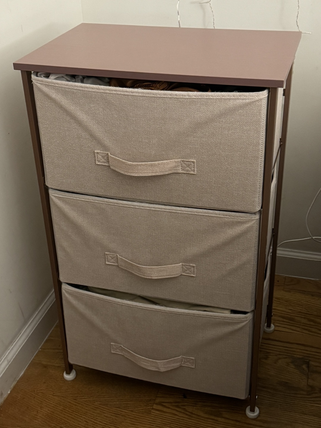 3 Drawer Pink Organizer