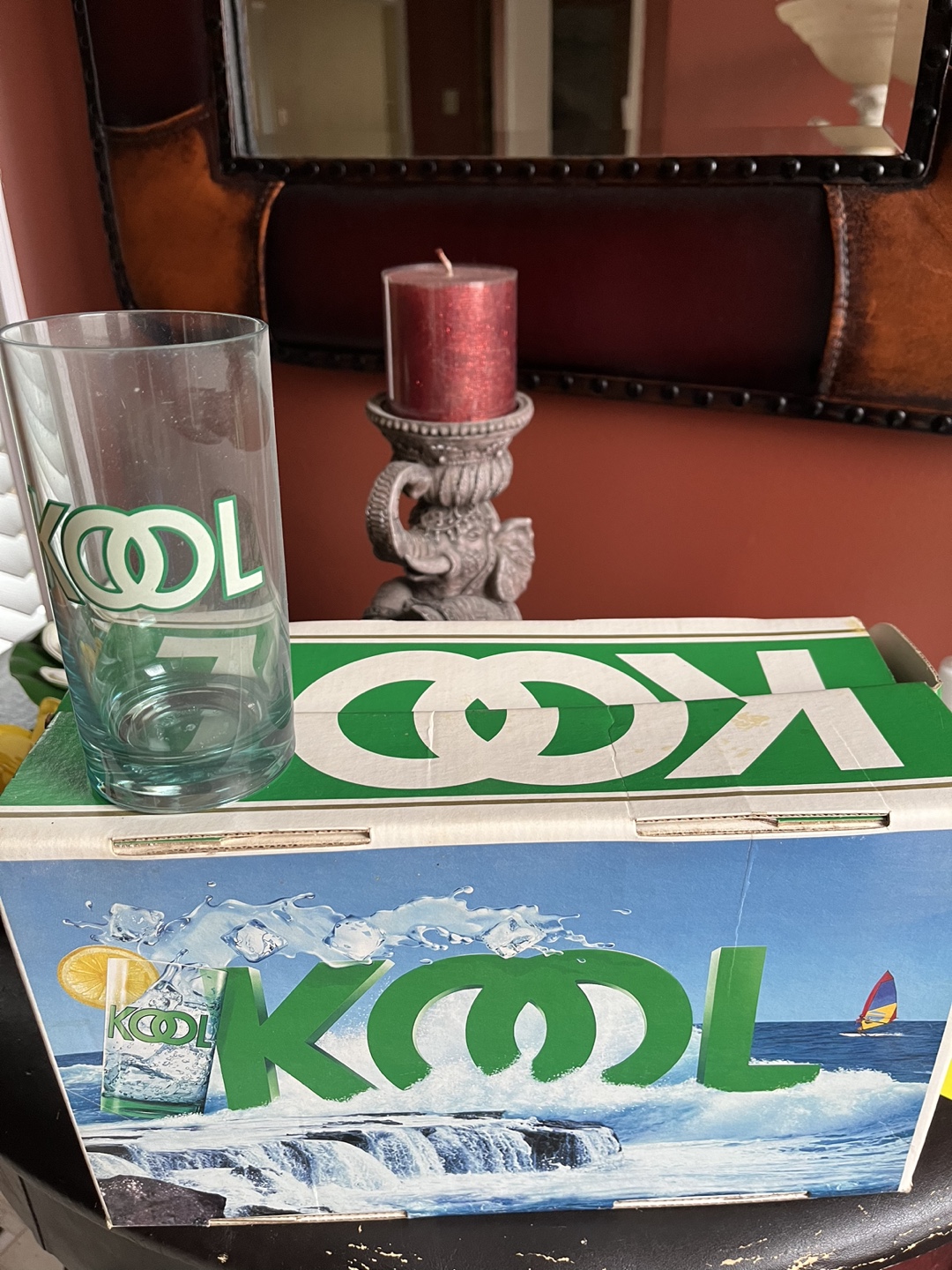 Vintage Kool Glass