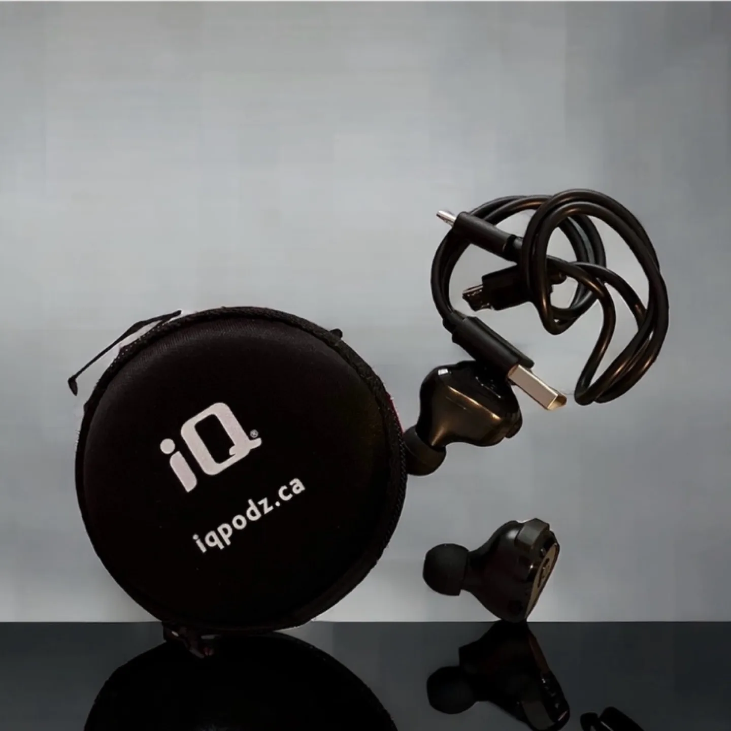 NEW iQ Podz 05 True Wireless Headphones Bluetooth Smart Phone image indicator(3)