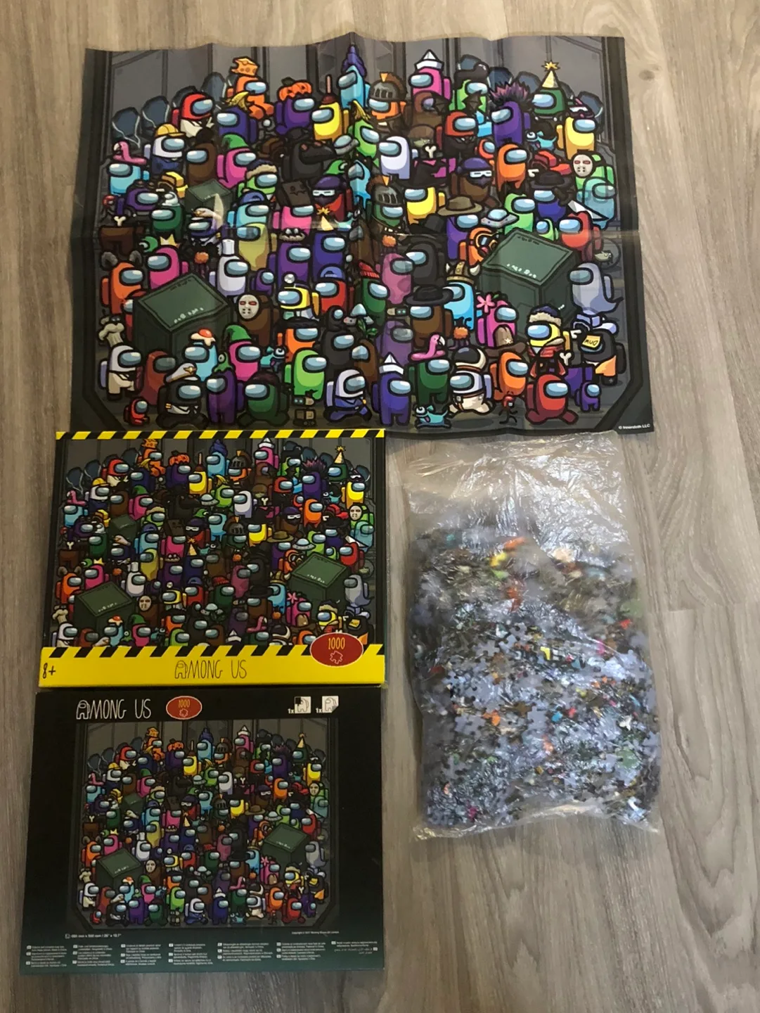 Among Us 1000 Piece Jigsaw Puzzle image indicator(4)