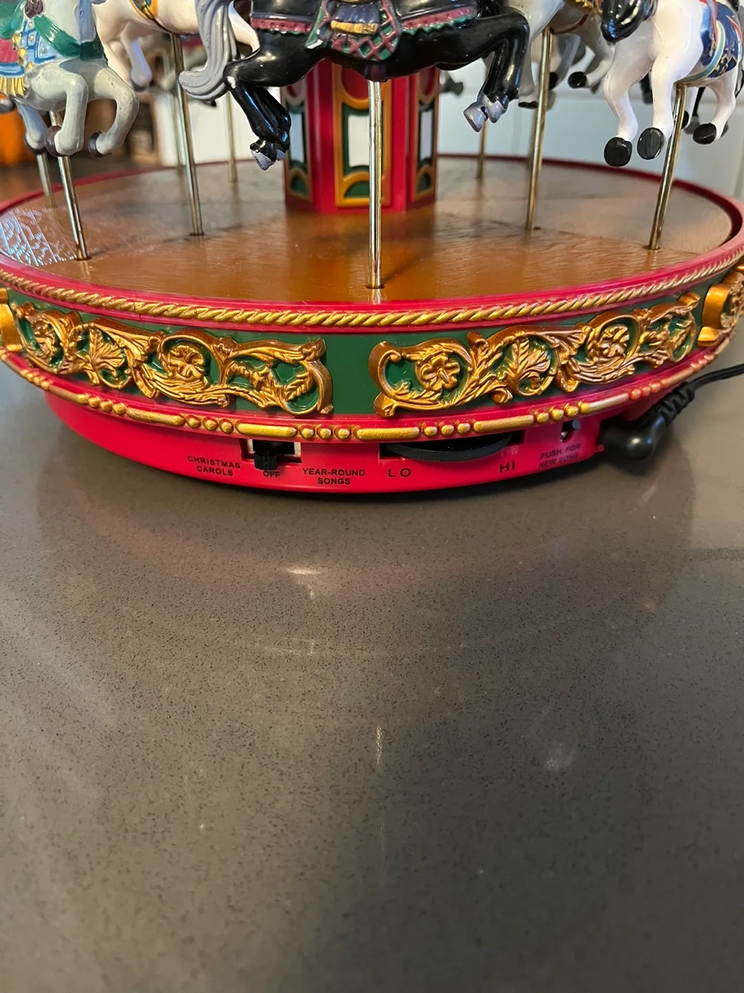 Vintage Mr. Christmas Holiday Carousel image indicator(2)