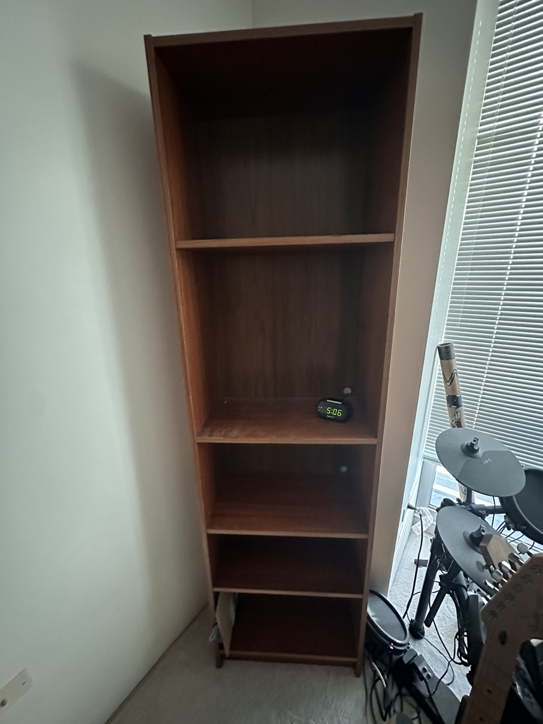Tall Bookshelf with 4 Shelves - photo 5