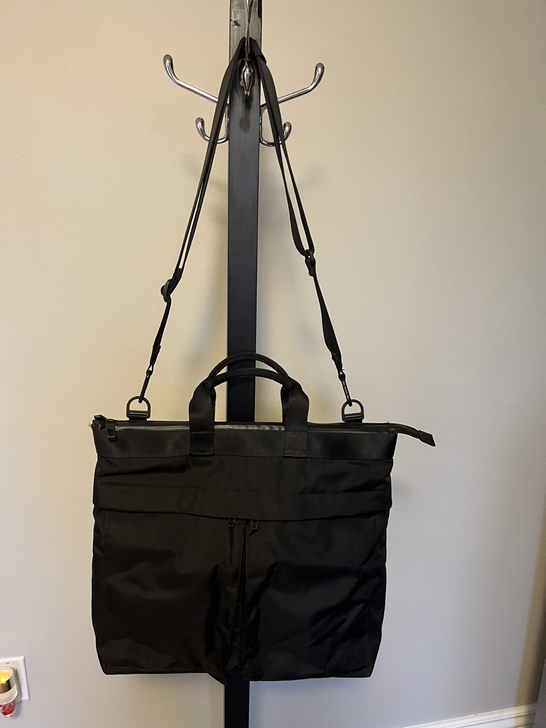Lululemon Black Tote Bag