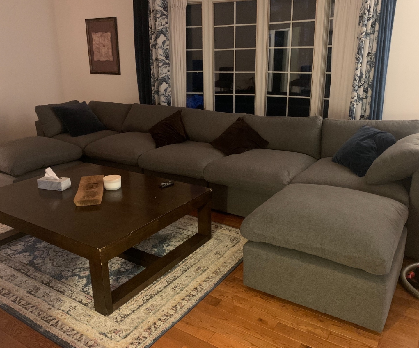 Grey modular Sofa