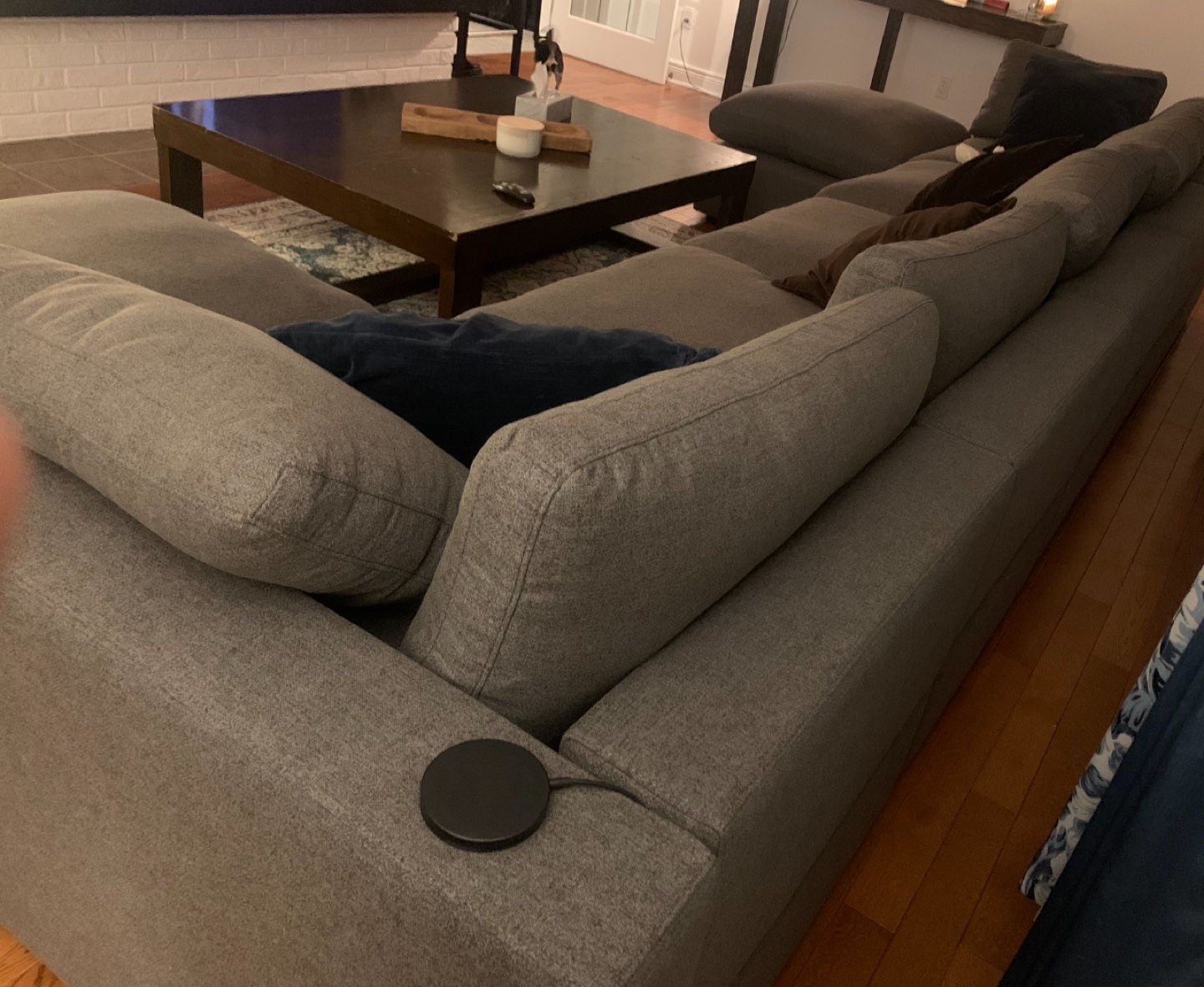 Grey modular Sofa - photo 3