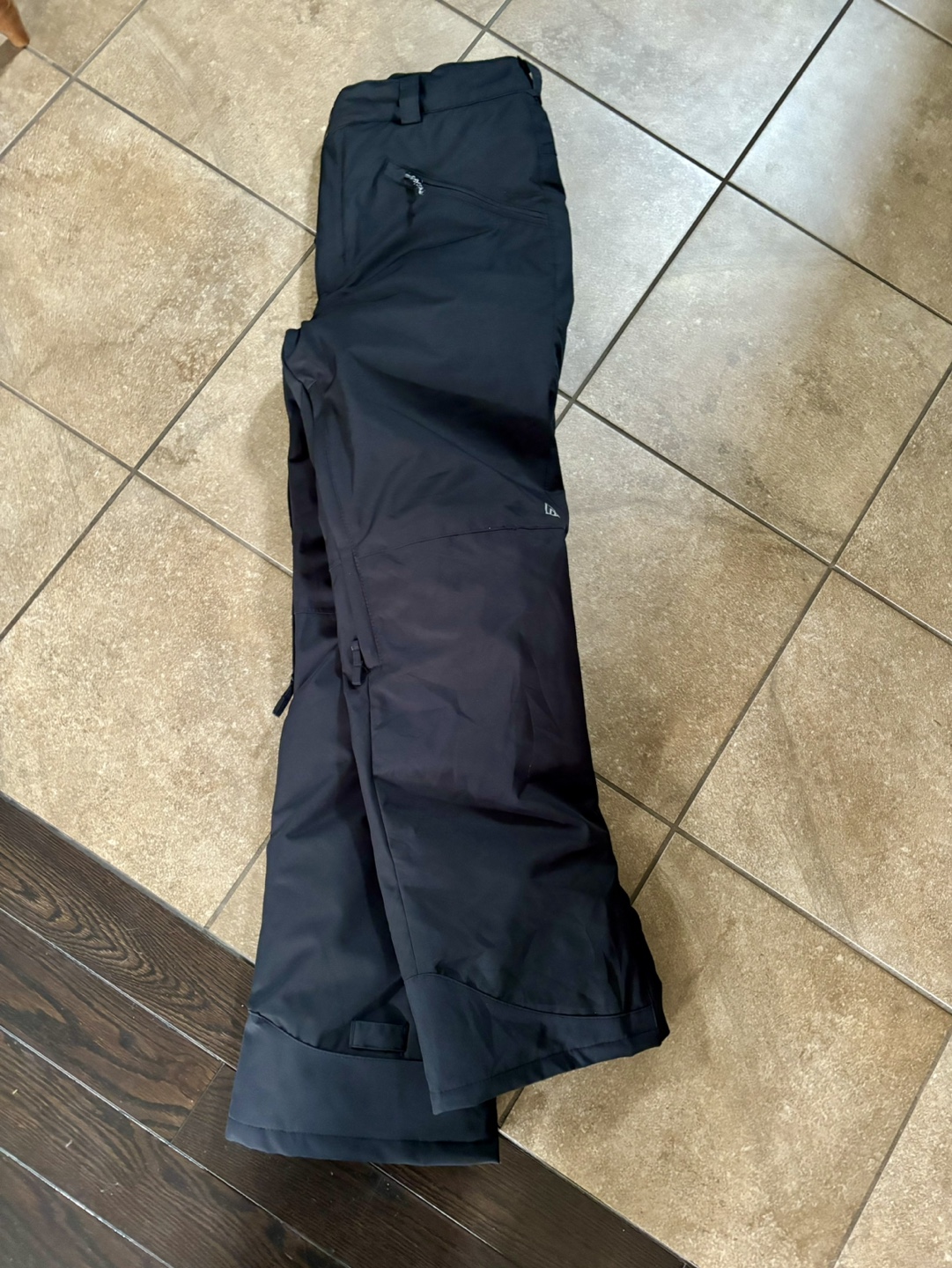 Black Ski Pants adult medium