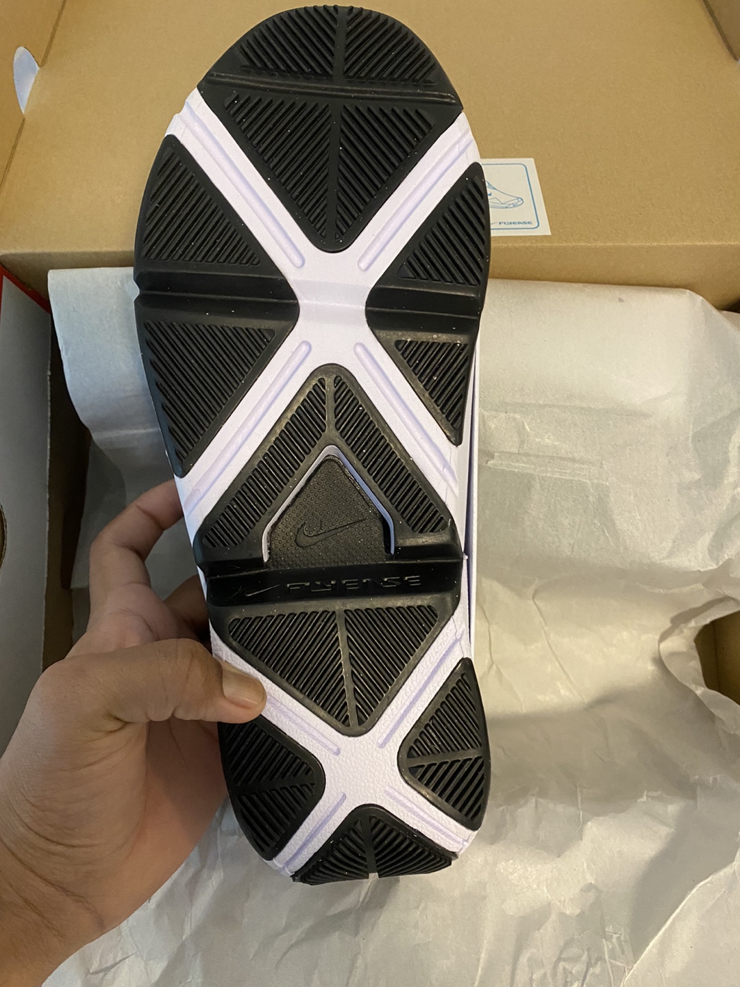 Nike Go Flyease Black/White Size 10 Mens - photo 3