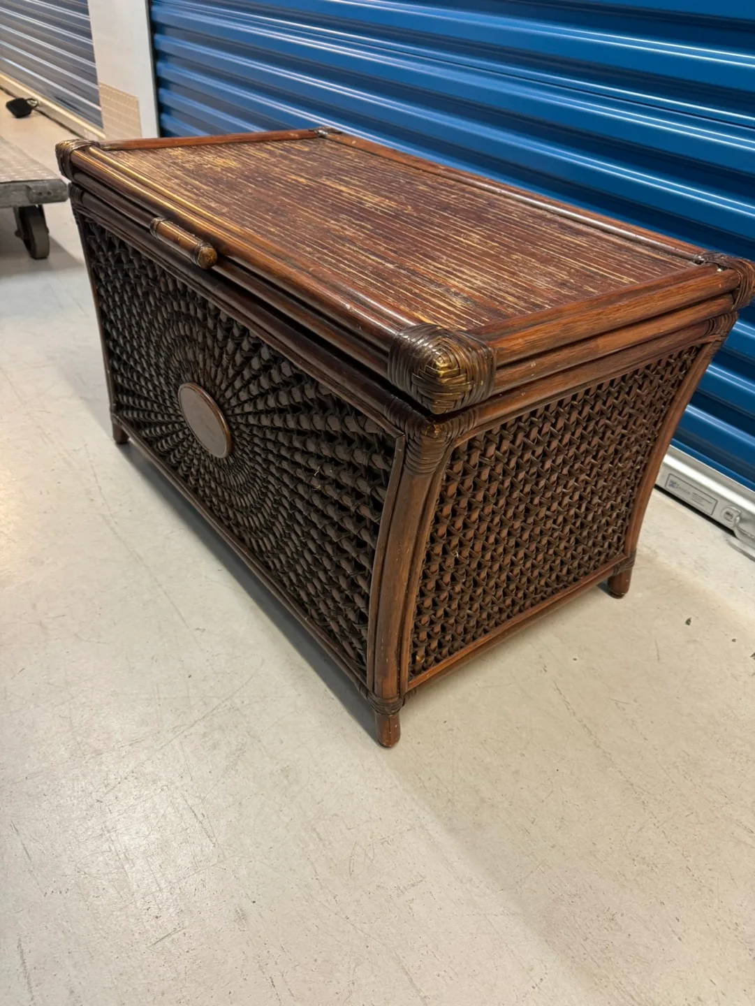 Wicker Storage Chest thumbnail