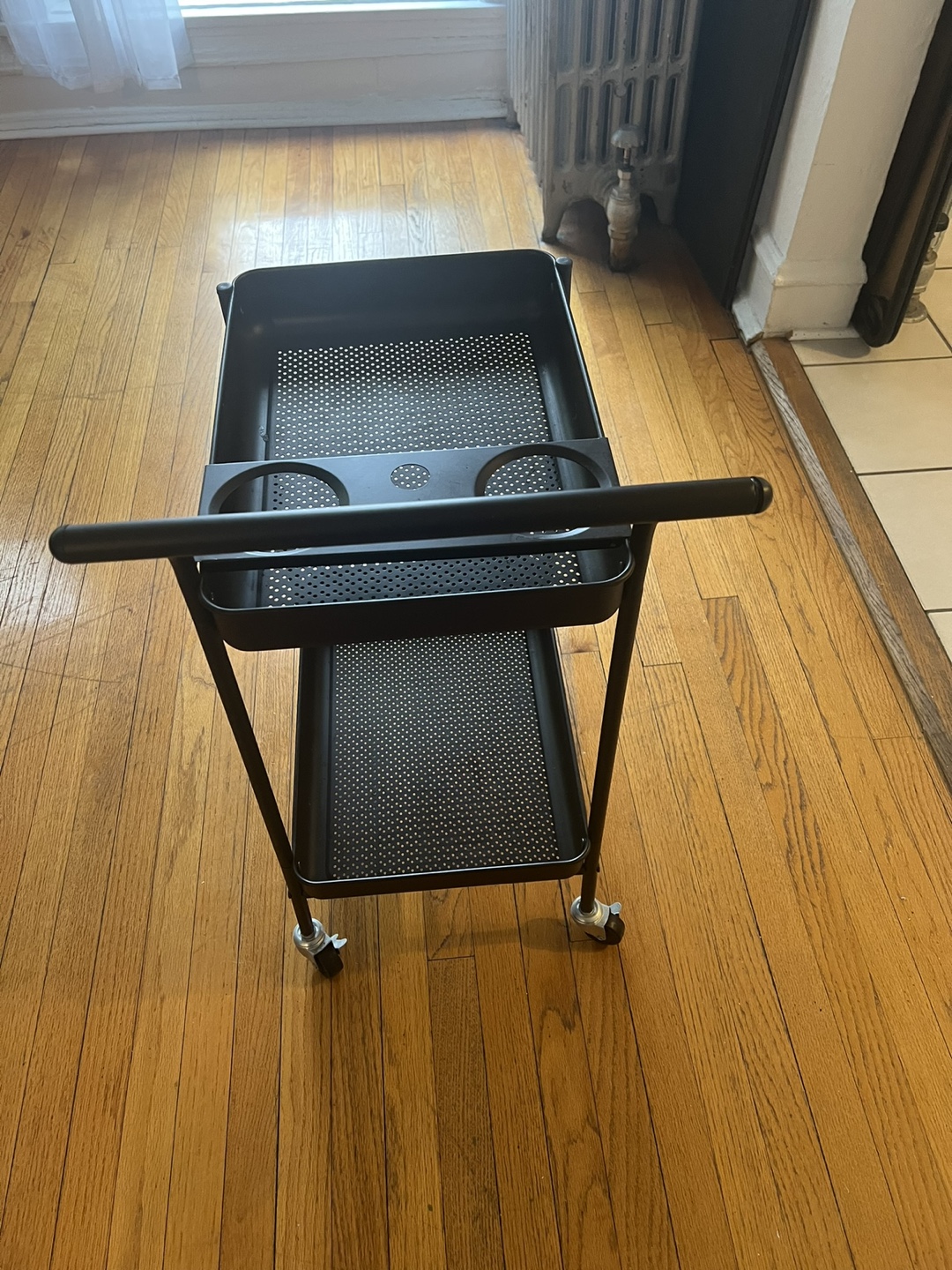 Black Serving/Bar Cart