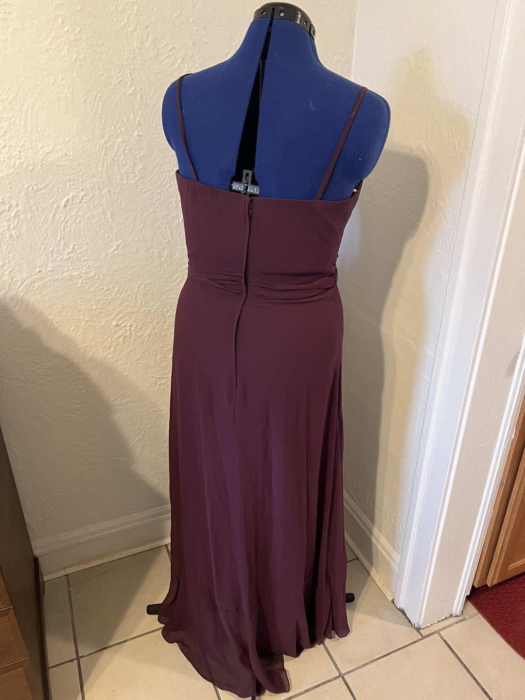 Kalani Eggplant Bridesmaids Dress size 10 - photo 2