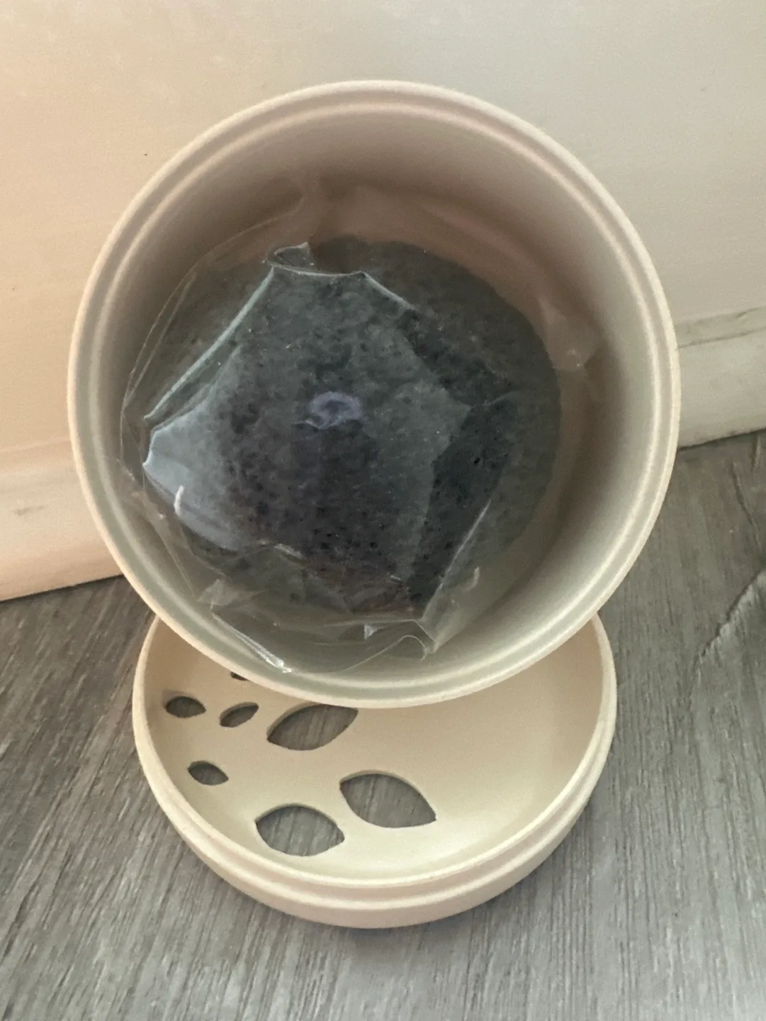 Saje Konjac Kare 🧡 Bamboo Charcoal Cleansing Sponge image indicator(2)