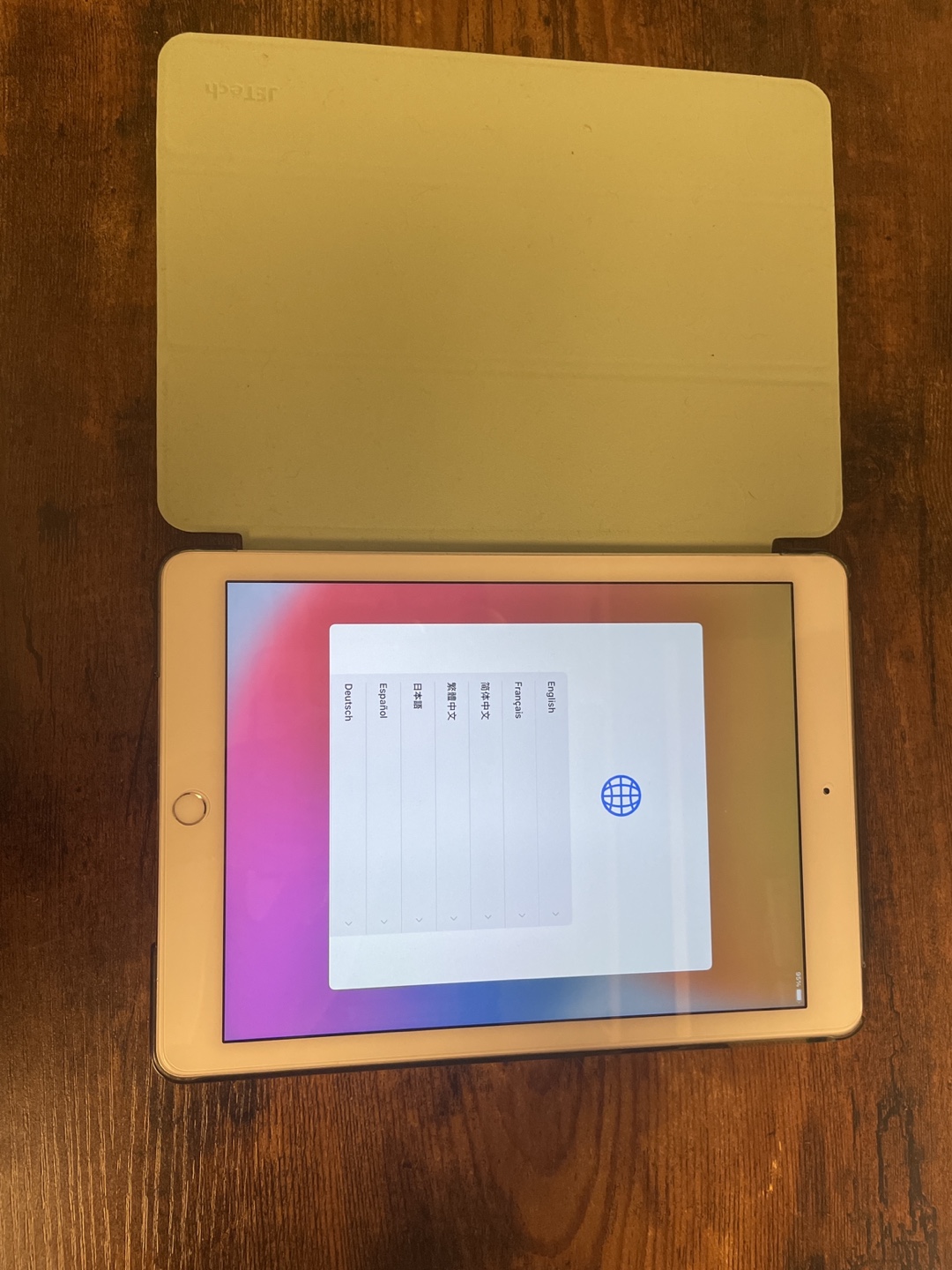 iPad Air 2 with Case and screen protector