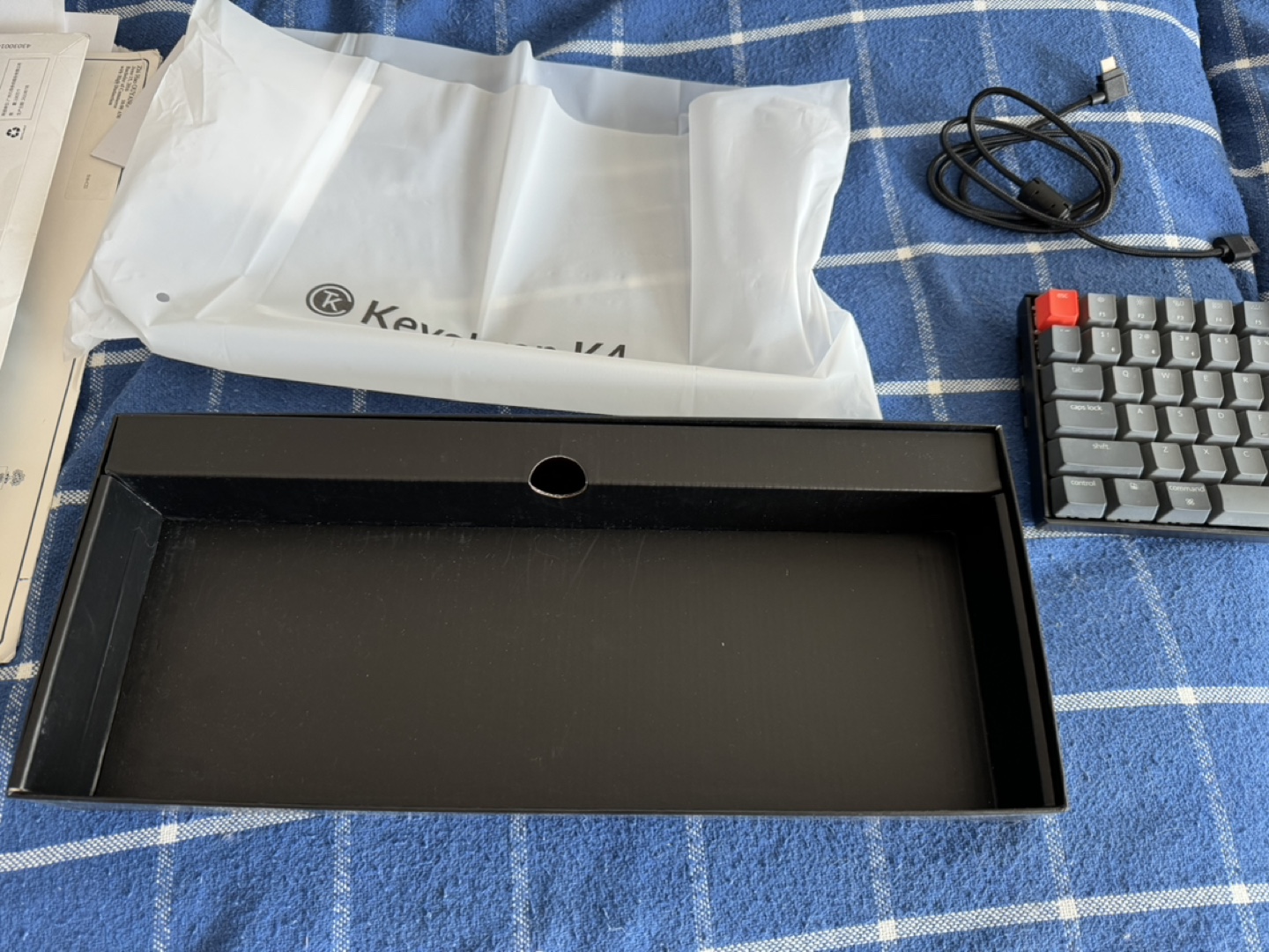 Keychron K4 96% Wireless Mechanical Keyboard - Gateron Red - photo 4