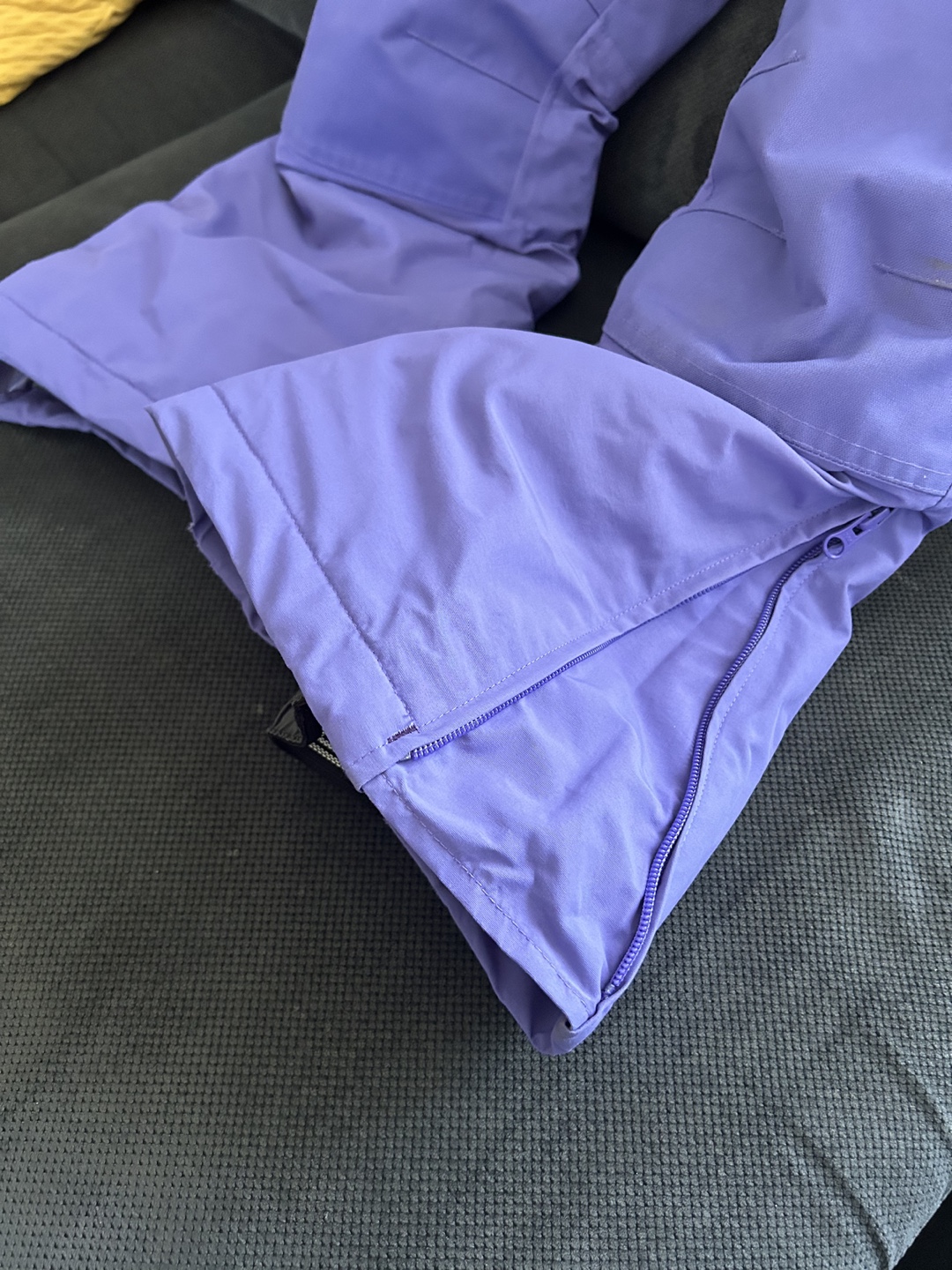 Lands' End Kids Ski Snow Bib Purple 8S/ snow pants - photo 3