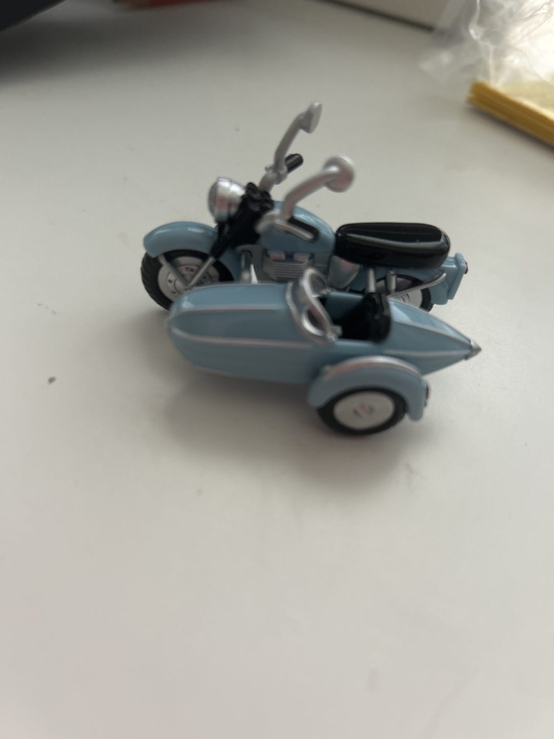 Vintage Motorcycle and Sidecar Toy from Harry Potter #freecycle