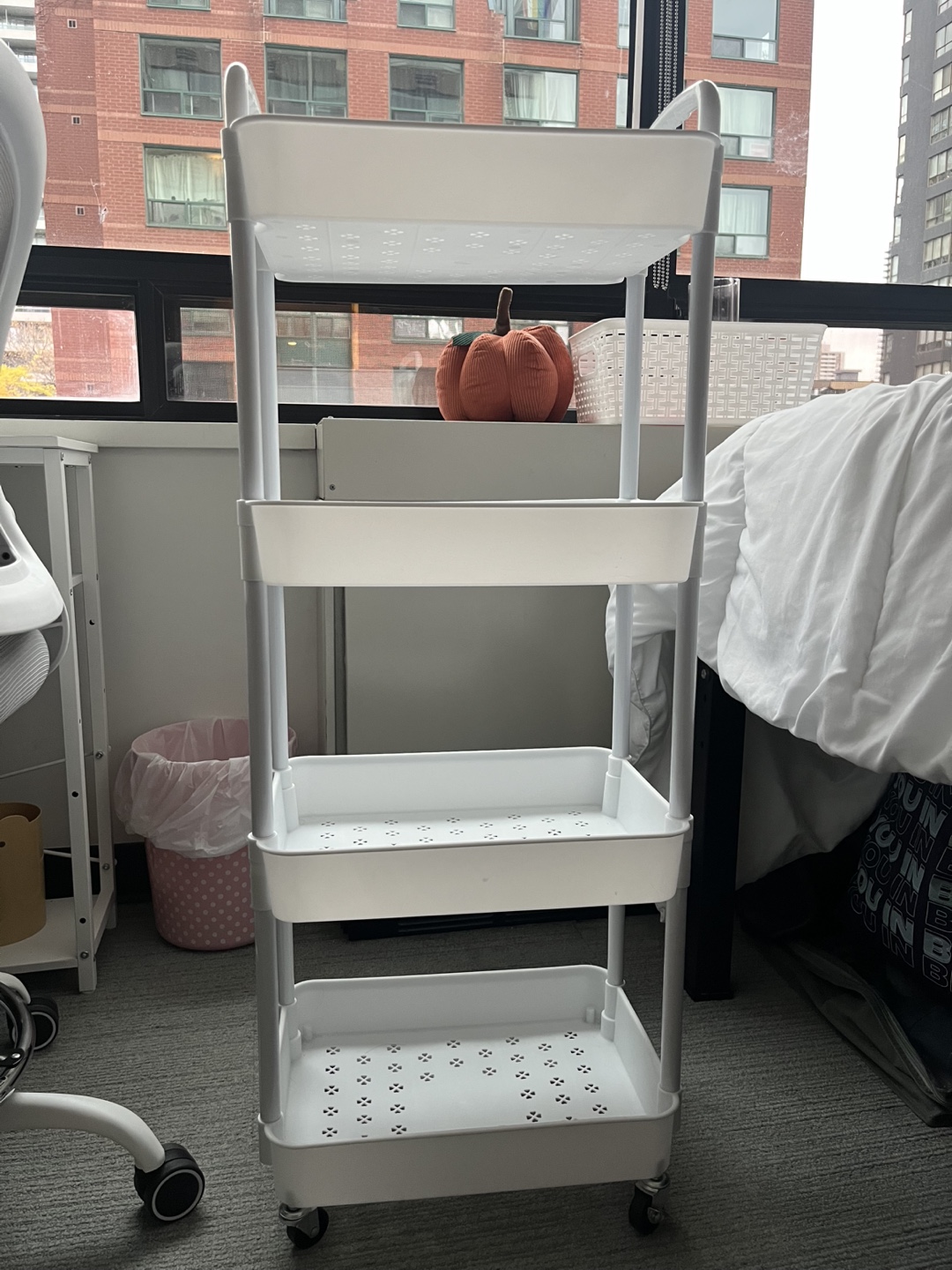 White Utility Cart - photo 2