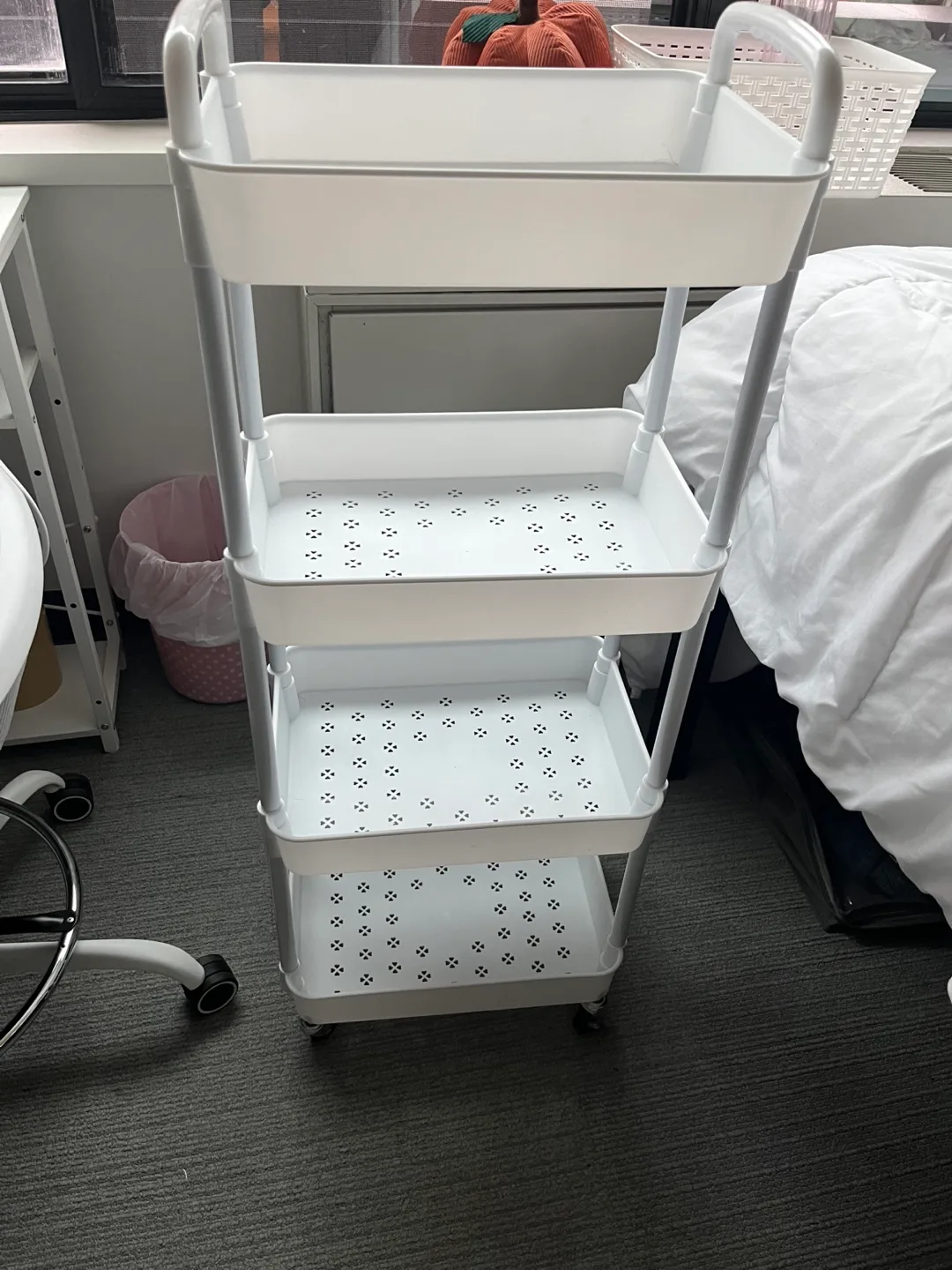 White Utility Cart thumbnail