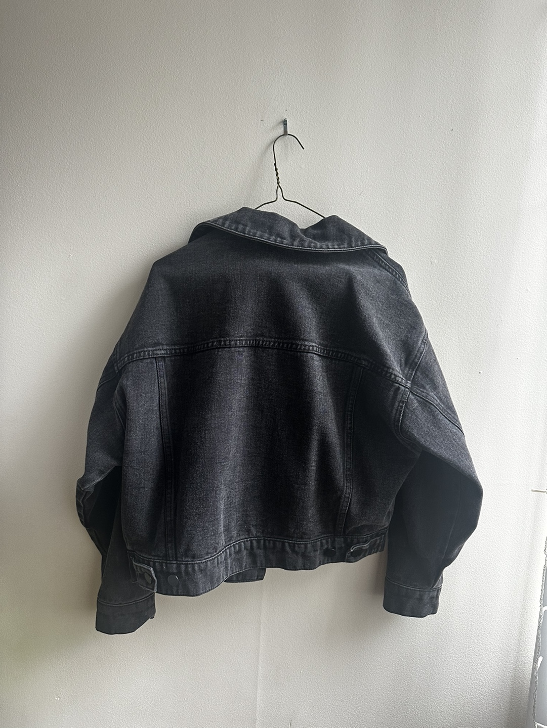 Oak + Fort Black Denim Jacket - photo 5