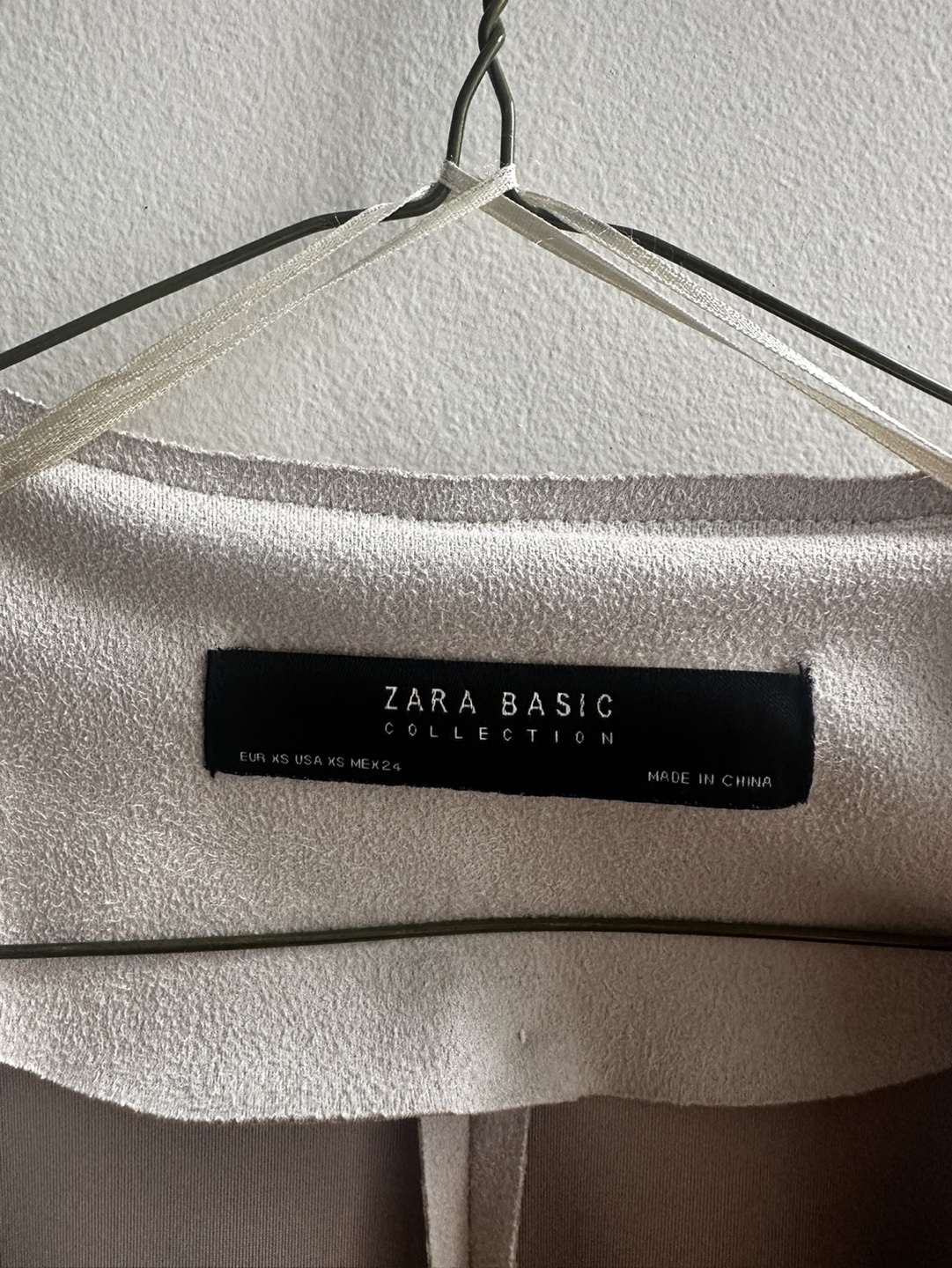 Zara beige long jacket - photo 2