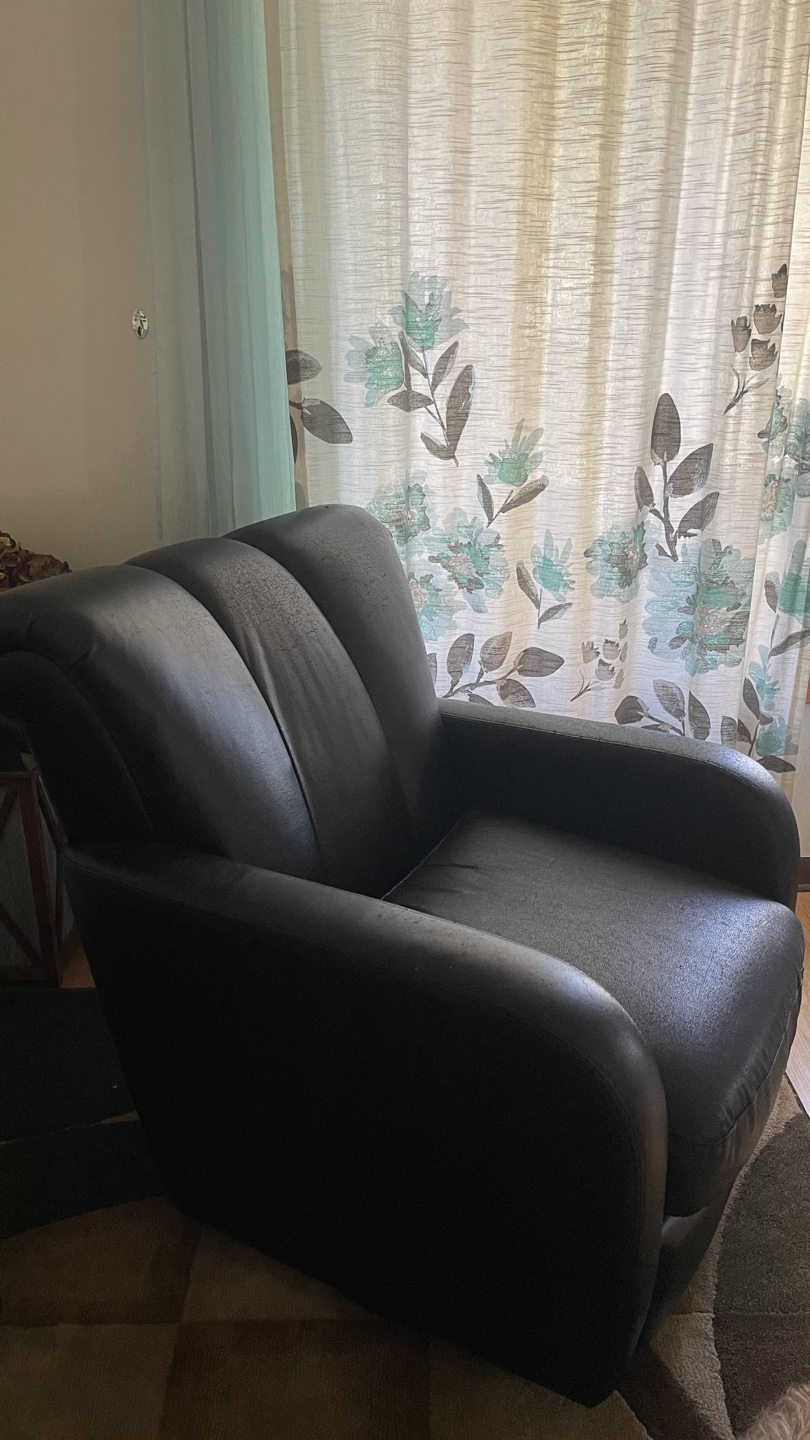 Black Swivel Accent Chair Check more pictures - photo 3