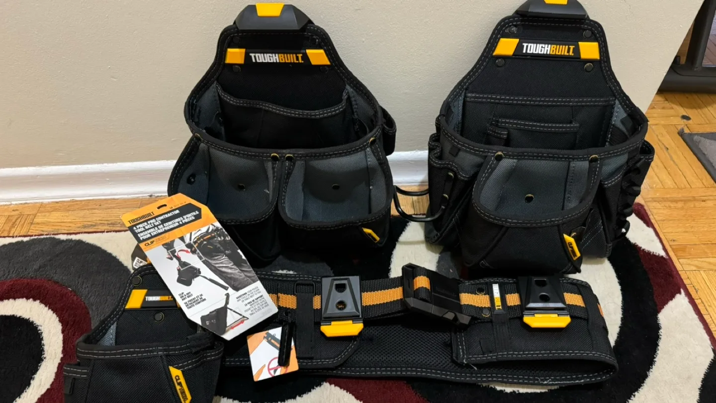 ToughBuilt 3pc Handyman Tool Belt Set thumbnail