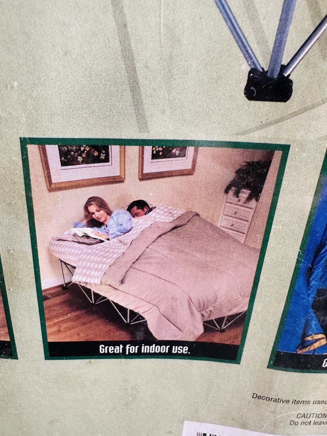 Ozark Trail Queen Size Collapsible Bed Frame & Air Mattress - photo 5