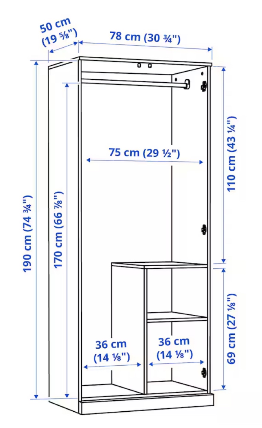 IKEA Brimnes wardrobe - photo 3