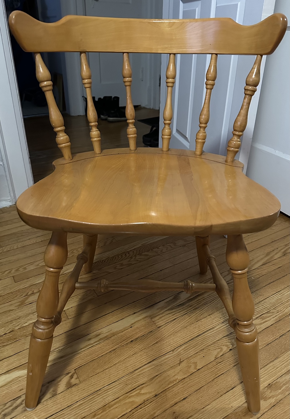 Set of 4 Wooden Chairs - photo 4