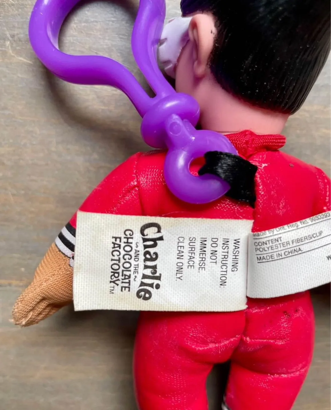 CHARLIE & THE CHOCOLATE FACTORY 6" Oompa Loompa Plush Keychain image indicator(3)