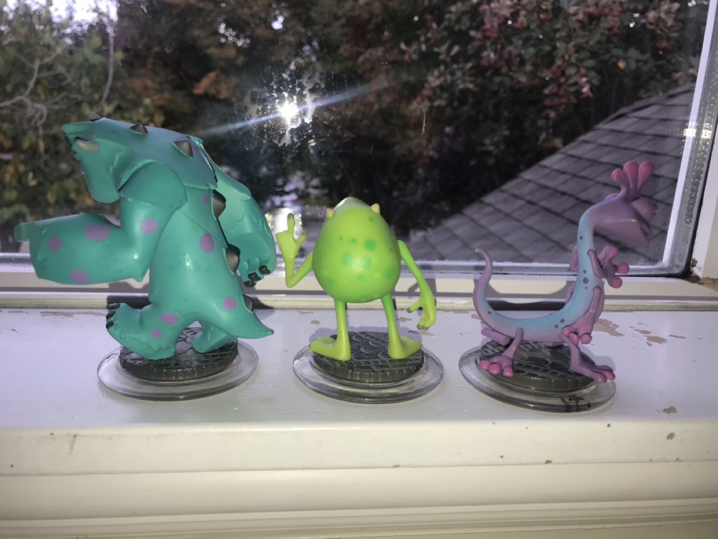 Infinity Monsters University Sulley Mike and Randall Figures - photo 2