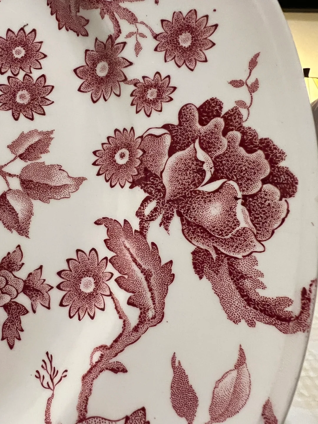 Johnson Bros Chippendale Platter image indicator(2)