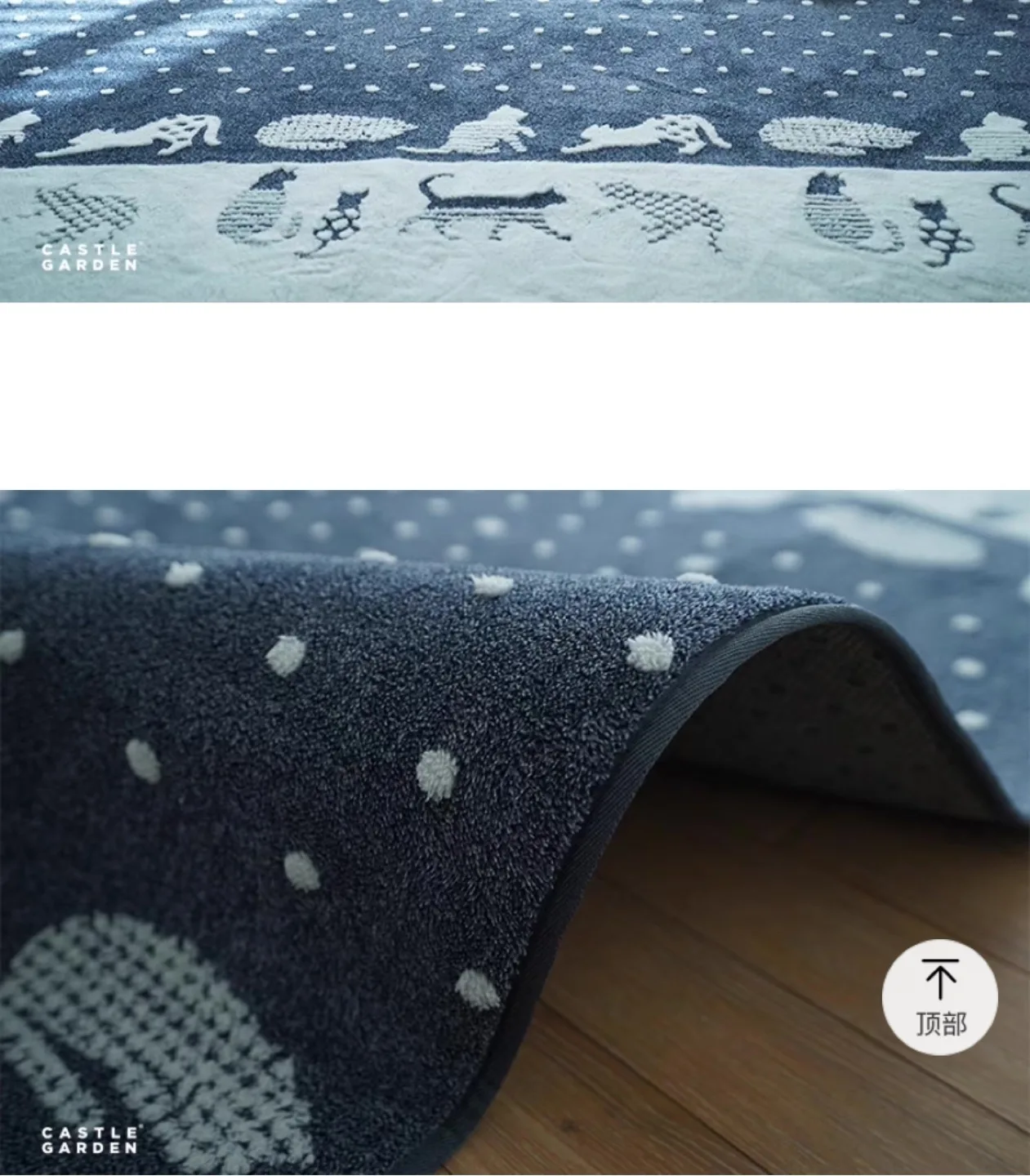 Super Cute Cat Rug image indicator(2)