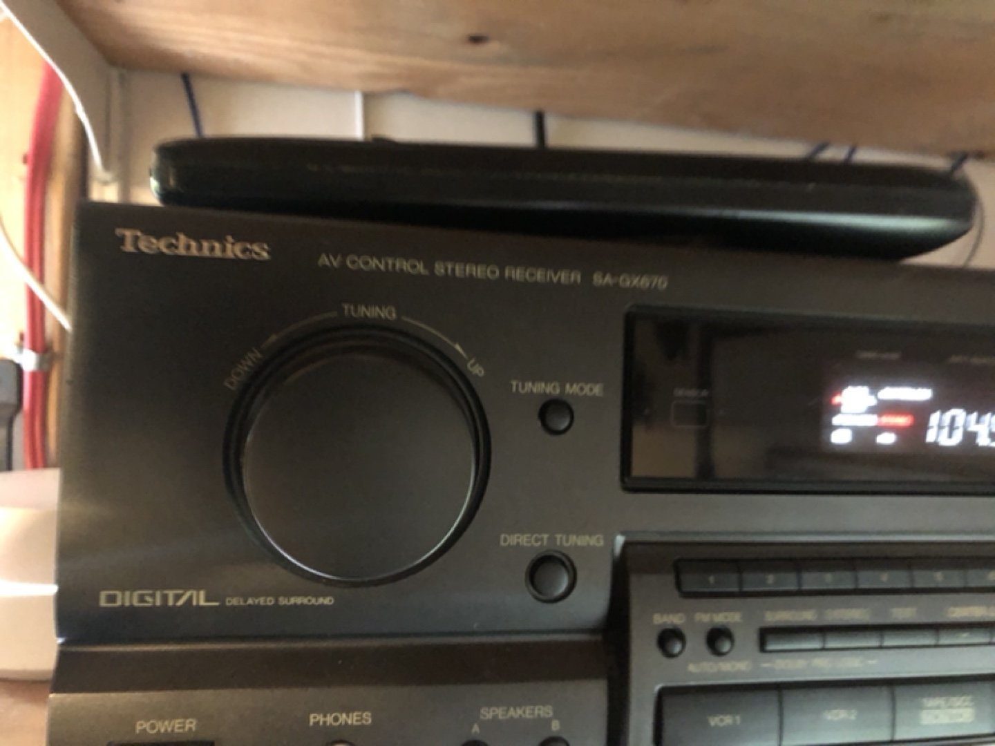 Technics Sa-GX670 Surround Receiver - photo 2