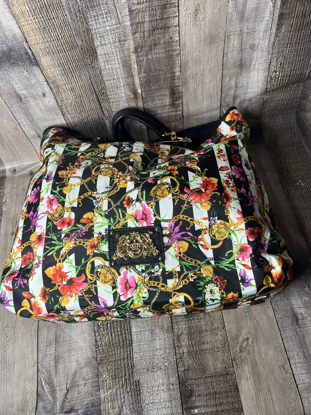 Juicy Couture Floral Stripe Tote Bag - photo 5