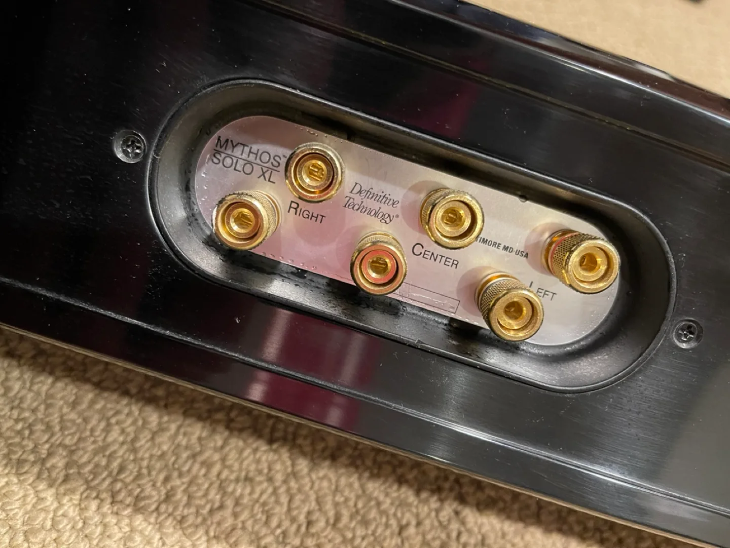 Definitive Mythos Solo XL - Left-Center-Right Speaker image indicator(3)