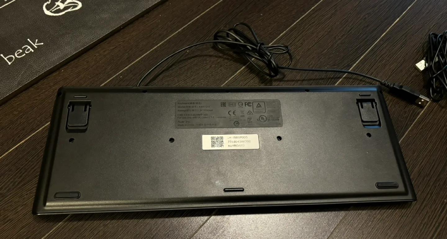 Acer Wired Keyboard and Mouse image indicator(3)