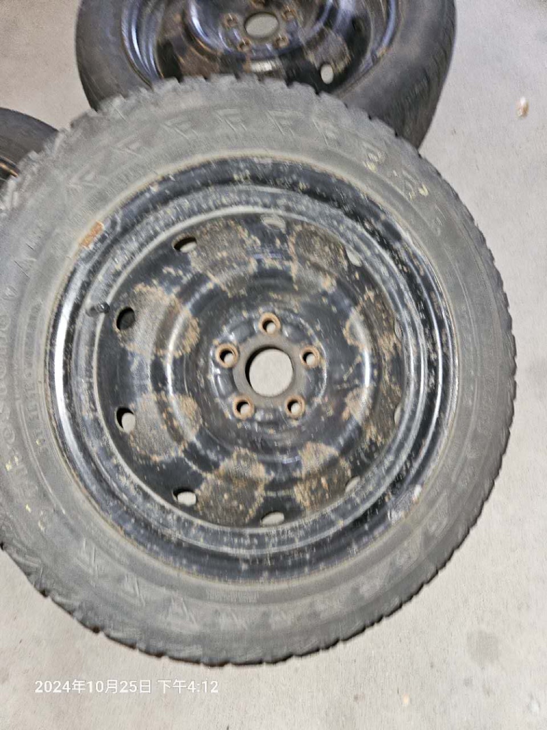 16” Winter Tires with Steel Rims - photo 4