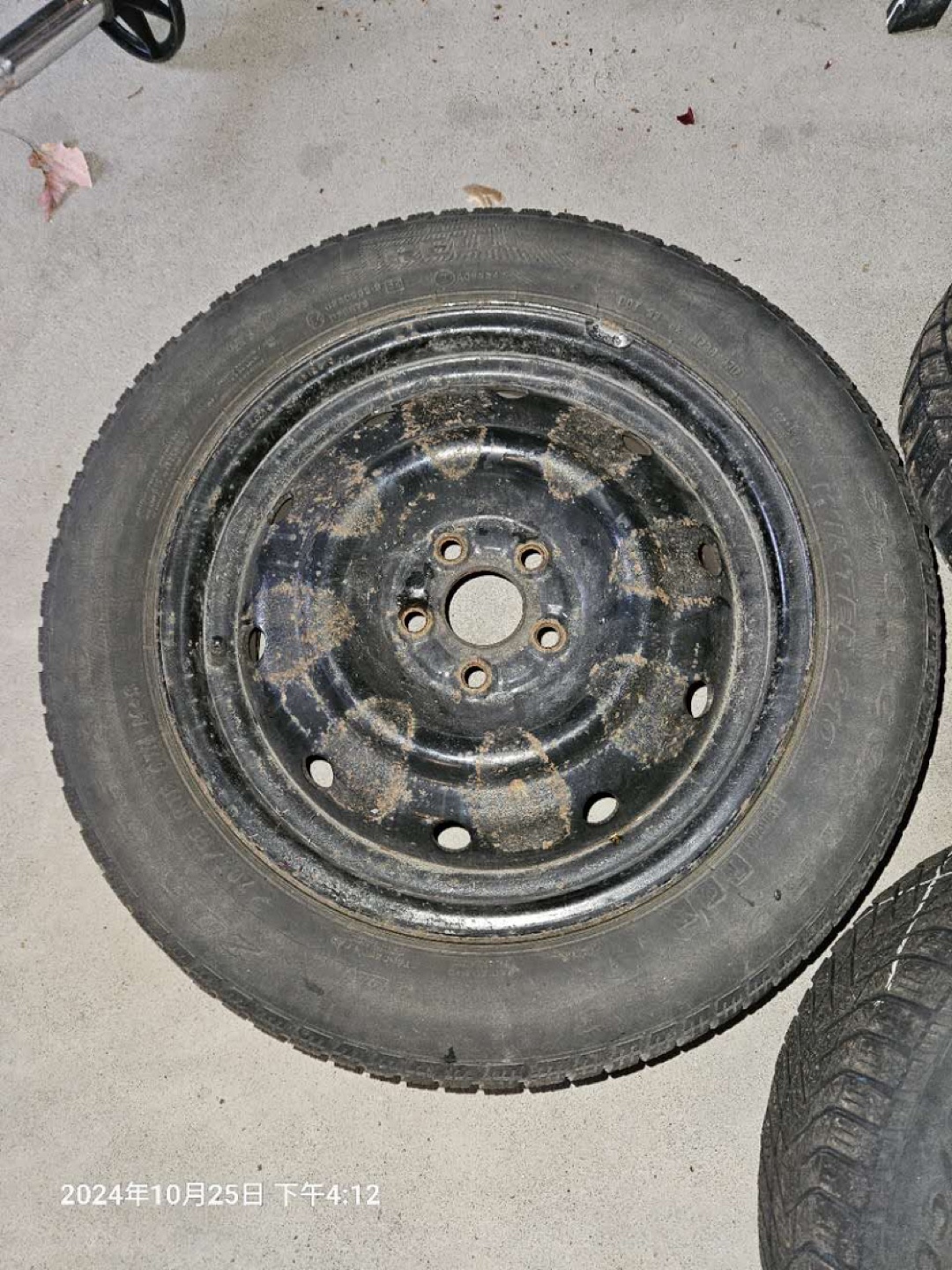 16” Winter Tires with Steel Rims - photo 2