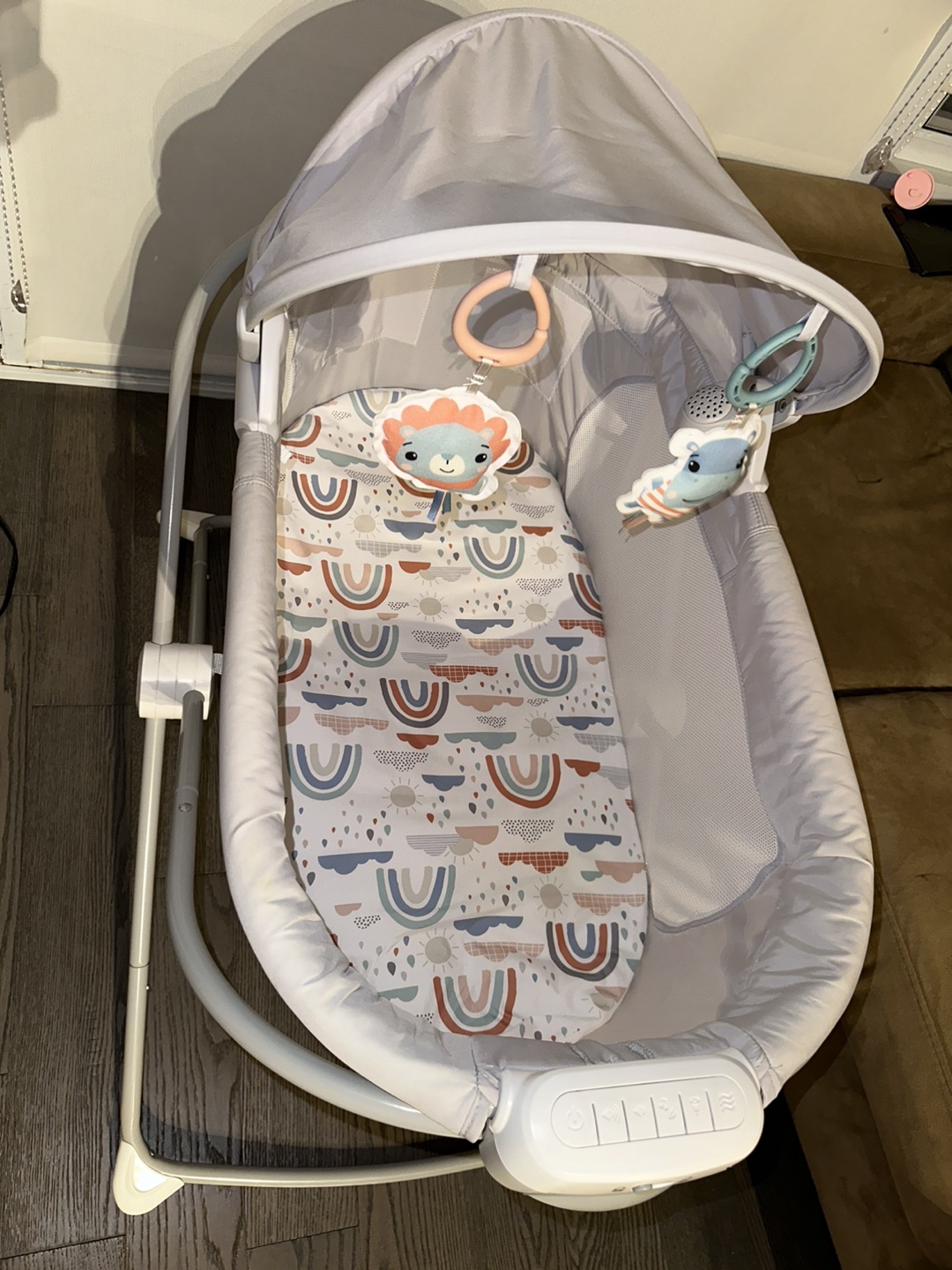 Baby Bassinet with Vibration and Music - photo 2