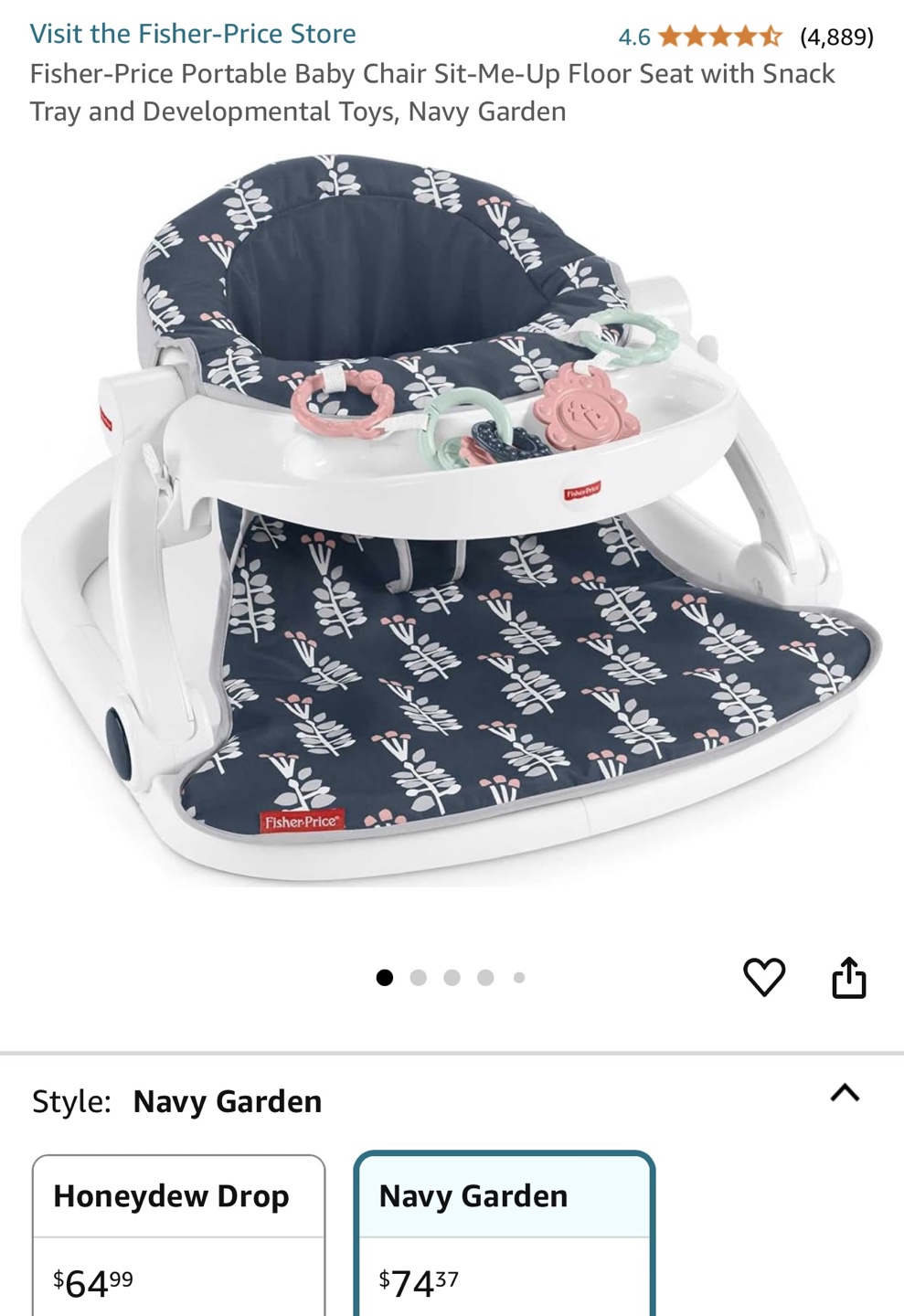 Fisher-Price Sit-Me-Up Floor Seat - photo 4