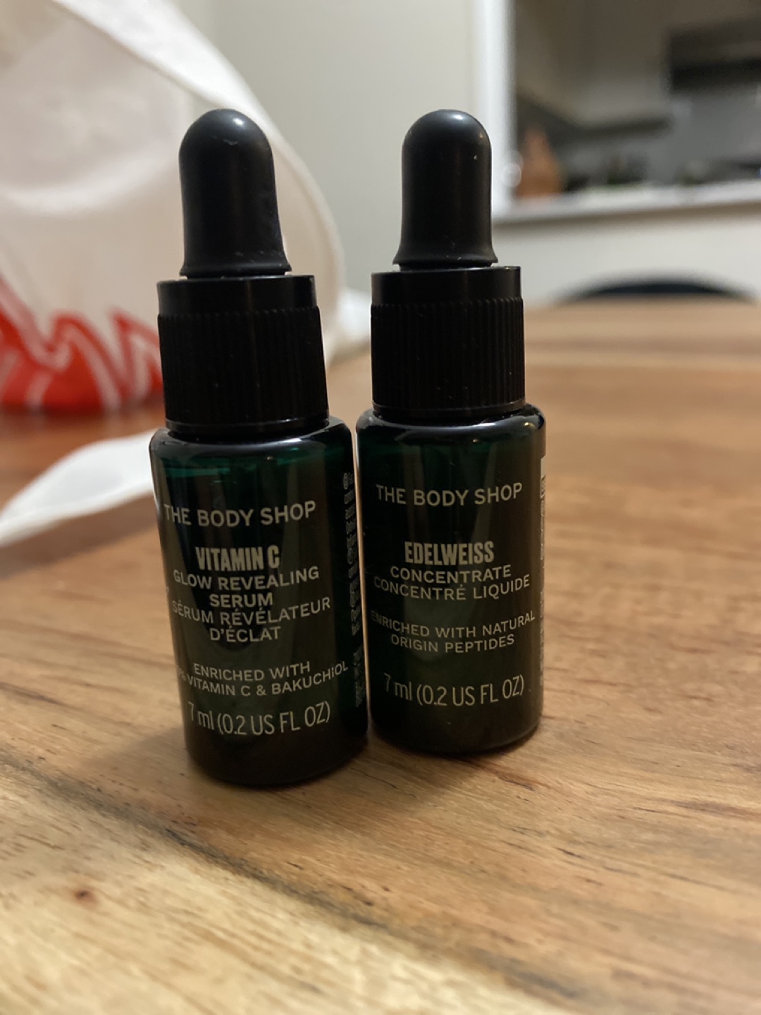 #freecycle Mini The Body Shop Vitamin C & Edelweiss Serum