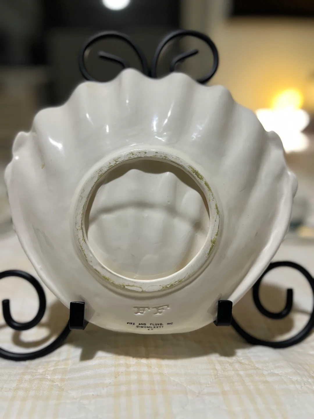 Fitz and Floyd Shell Dish 1970’s image indicator(2)